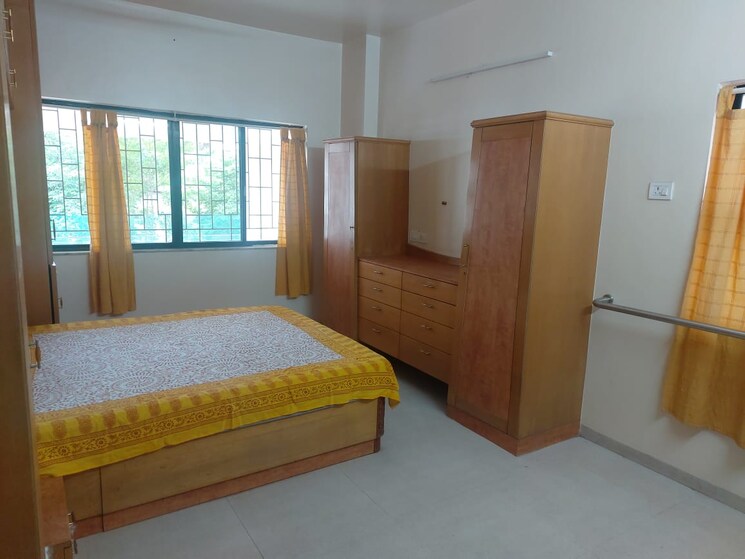 Master Bedroom, kumar-parisar 3 Bedroom 1500 Sq.Ft. Apartment In Kothrud Pune 9079143
