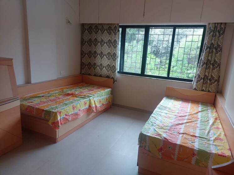 Bedroom, kumar-parisar 3 Bedroom 1500 Sq.Ft. Apartment In Kothrud Pune 9079143