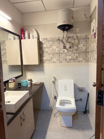 Attached Bathroom in 1 BHK Apartment at Paramount Golfforeste, Zeta I Greater Noida – for Rent