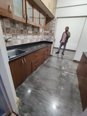 Kitchen in 3 BHK Builder Floor at Btm Layout Stage 2 – for Rent