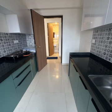Kitchen in 3 BHK Apartment at Lodha Altia, Wadala Truck Terminal – for Rent