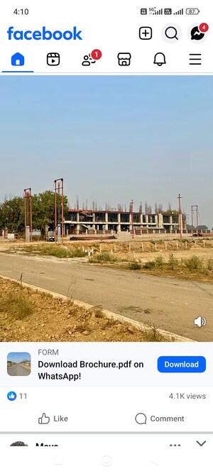  Plot – Exterior View View at SK The Grand City, Jewar - for Sale