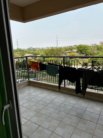 Balcony in 3 BHK Apartment at Gaurs Siddhartham, Siddharth Vihar – for Rent