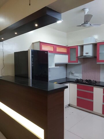 Kitchen in 3 BHK Apartment at Rohan Mithila, Viman Nagar – for Rent