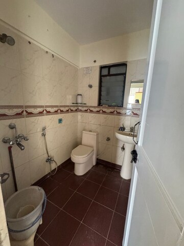 Bathroom in 2 BHK Apartment at Koteshwar Niwas CHS, Vile Parle East – for Rent