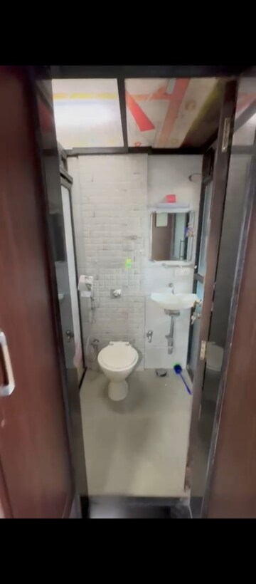 Bathroom in 1.5 BHK Apartment at Lokhandwala Galaxy, Byculla – for Rent