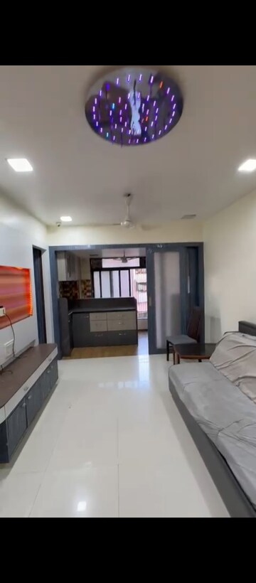 Living Room in 1.5 BHK Apartment at Lokhandwala Galaxy, Byculla – for Rent