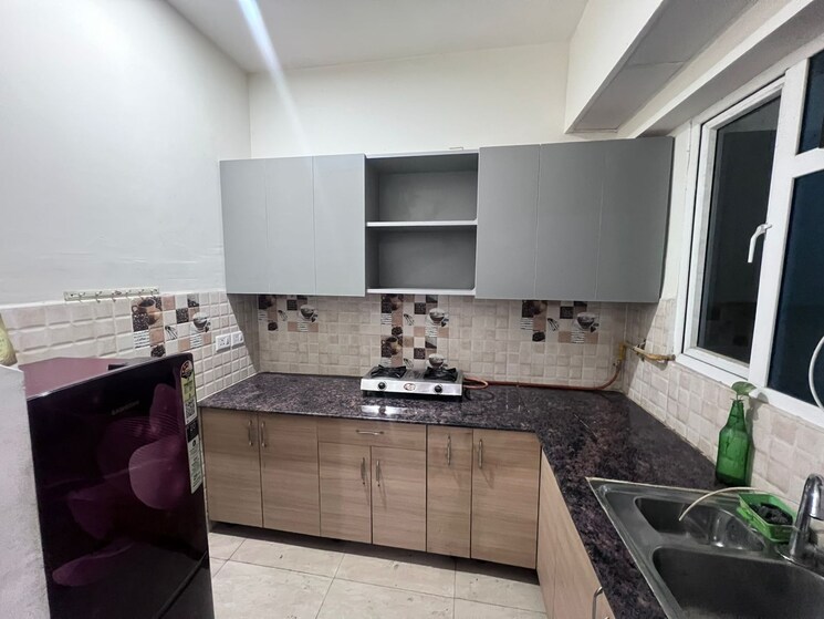Kitchen, upavp-ganga-yamuna-and-hindon-enclave 1 Bedroom 650 Sq.Ft. Apartment In Pratap Vihar Ghaziabad 9079311