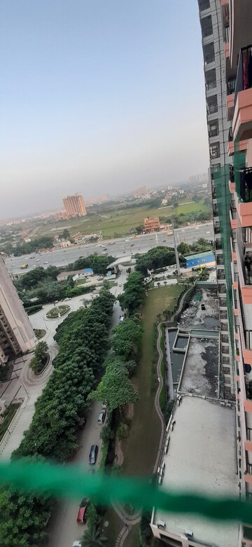 Balcony in 3 BHK Apartment at Land Craft Golf Links Apartment Phase 2, Pandav Nagar – for Rent