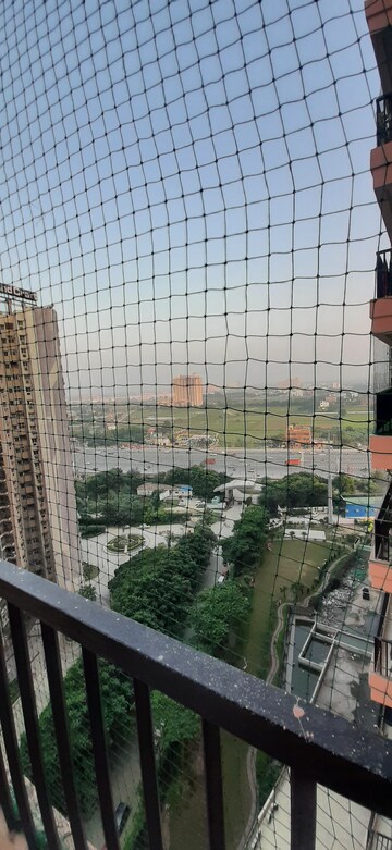 Balcony in 3 BHK Apartment at Land Craft Golf Links Apartment Phase 2, Pandav Nagar – for Rent