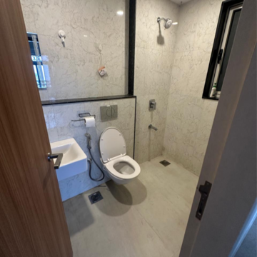 Bathroom in 3 BHK Apartment at Lodha Gardenia, Wadala Truck Terminal – for Sale