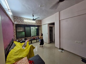 Living Room in 1 RK Apartment at Mauli Darshan CHS, Dahisar West – for Rent