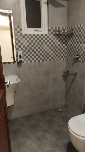 Bathroom in 3 BHK Builder Floor at New Rajinder Nagar – for Sale