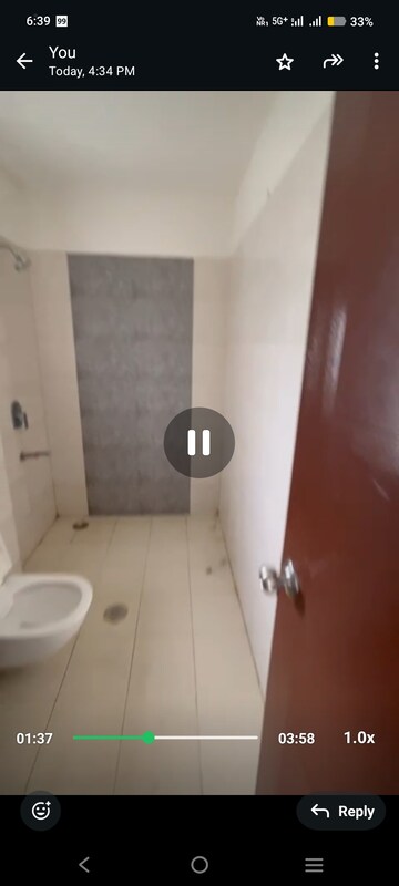 Bathroom in 3 BHK Apartment at Spaze Privy AT4, Sector 84 – for Rent