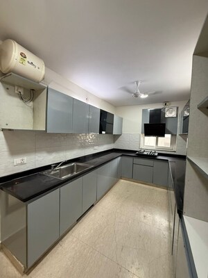 Kitchen in 3 BHK Apartment at DLF The Wellington Estate, Dlf Phase V – for Sale