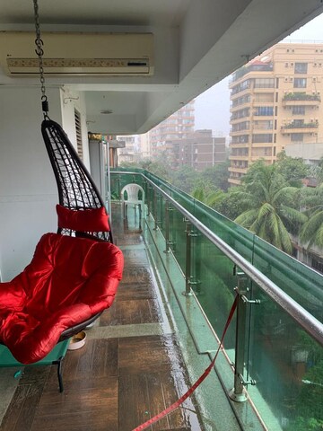Balcony in 4 BHK Apartment at RNA Auroville, Santacruz West – for Sale
