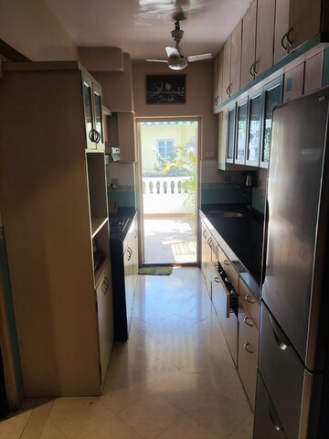 Kitchen in 2 BHK Apartment at Josephine Apartments, Bandra West – for Rent