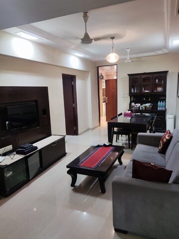 Living Room in 2 BHK Apartment at Josephine Apartments, Bandra West – for Rent