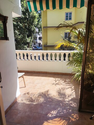 Balcony in 2 BHK Apartment at Josephine Apartments, Bandra West – for Rent