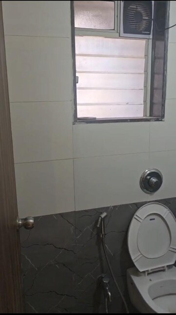 Bathroom in 1 RK Apartment at Prasun Sai Radha, Bhandup West – for Sale