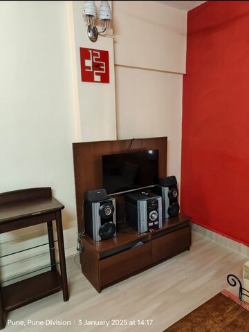 Living Room in 1 BHK Apartment at Ashoka Nagar – for Rent