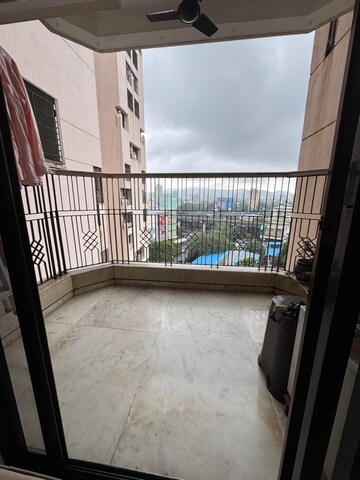 Balcony in 3 BHK Apartment at Kalpataru Tarangan 1, Samata Nagar – for Rent
