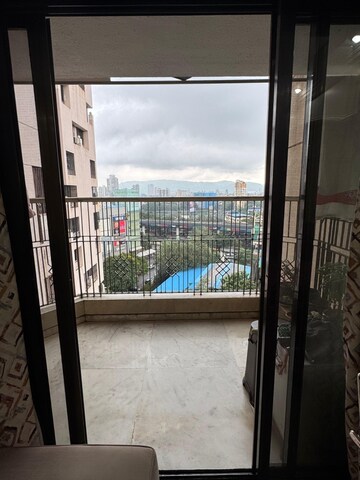 Balcony in 3 BHK Apartment at Kalpataru Tarangan 1, Samata Nagar – for Rent