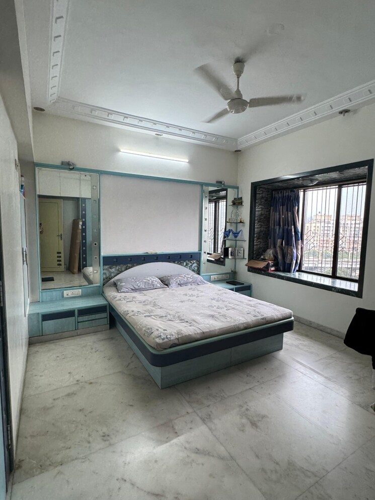 Bedroom, kalpataru-tarangan-1 3 Bedroom 1200 Sq.Ft. Apartment In Samata Nagar Thane 9079599