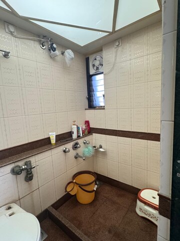 Bathroom in 3 BHK Apartment at Kalpataru Tarangan 1, Samata Nagar – for Rent