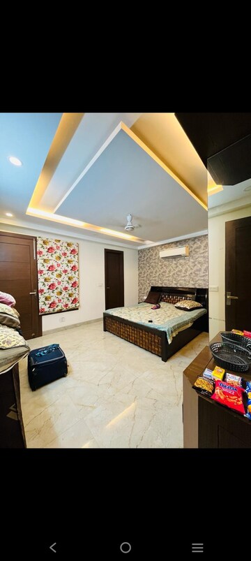 Living Room in 3 BHK Builder Floor at Saket – for Rent