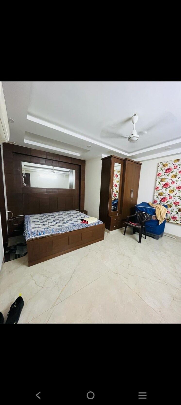 Bedroom, saket 3 Bedroom 1500 Sq.Ft. Builder Floor In Saket Delhi 9079641