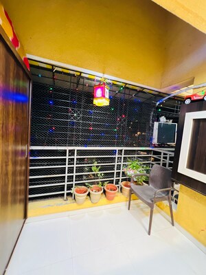 Balcony in 1 BHK Apartment at Jyothi Nivas, Dombivli West – for Sale