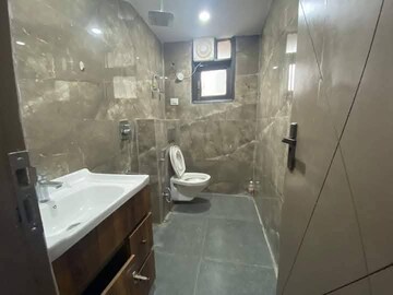 Bathroom in 3 BHK Apartment at Saket – for Rent