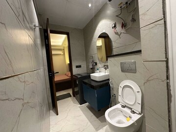 Bathroom in 3 BHK Apartment at Saket – for Rent