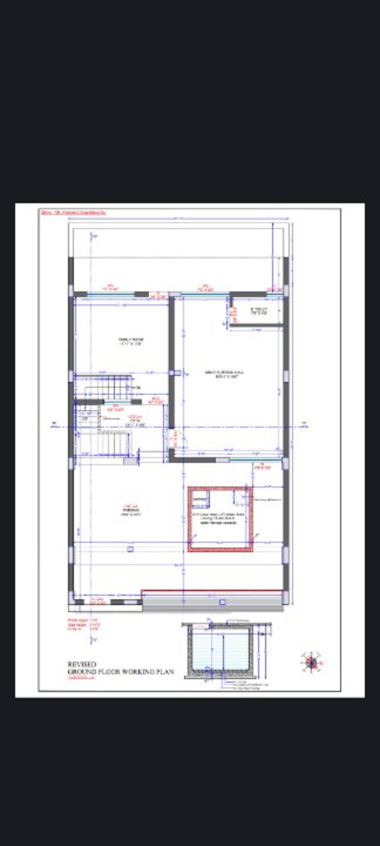 Floor Plan, athwa 5 Bedroom 6470 Sq.Ft. Independent House In Athwa Surat 9079698