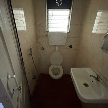 Bathroom in 2 BHK Apartment at HDIL Dheeraj Residency, Prakash Nagar – for Rent