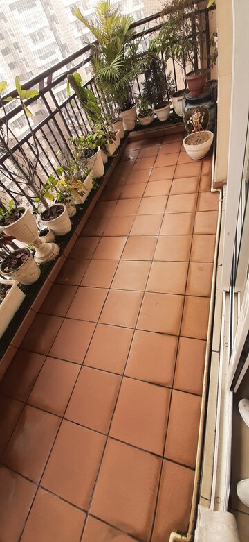 Balcony in 3 BHK Apartment at Land Craft Golf Links Apartment Phase 2, Pandav Nagar – for Sale