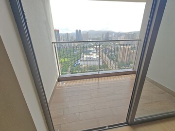 Balcony in 2 BHK Apartment at Indiabulls One Indiabulls, Pokhran Road No Two – for Rent