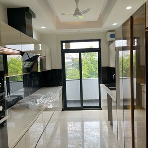 Kitchen in 4 BHK Builder Floor at Sushant Lok Iii – for Sale