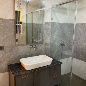 Bathroom in 4 BHK Builder Floor at Sushant Lok Iii – for Sale