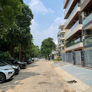 4 BHK Builder Floor – Exterior View View at Sushant Lok Iii - for Sale