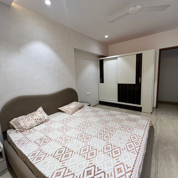 Bedroom, rupji-gulmohar 3 Bedroom 1500 Sq.Ft. Apartment In Jeevan Nagar Mumbai 9079808