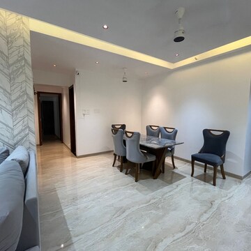Living Room in 3 BHK Apartment at Rupji Gulmohar, Jeevan Nagar – for Rent
