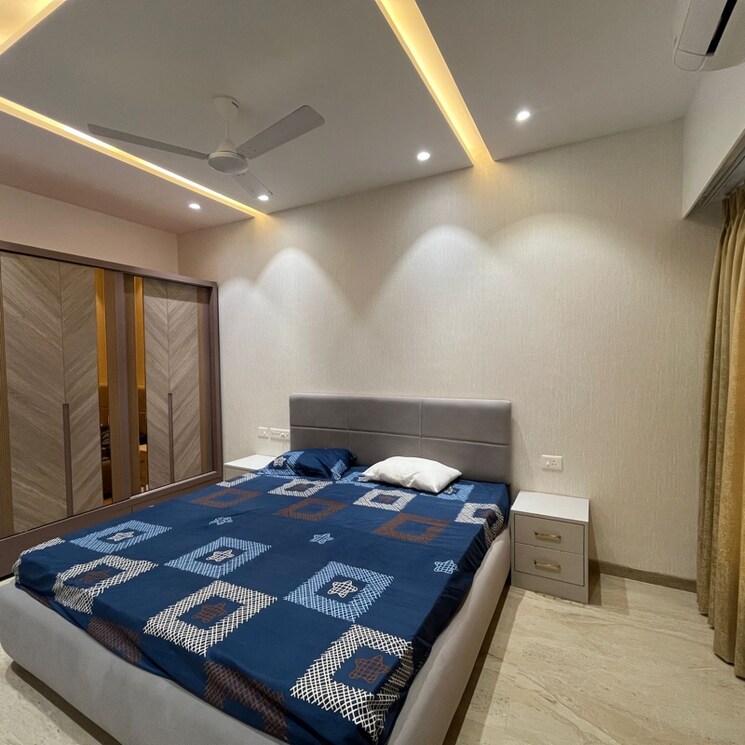 Bedroom, rupji-gulmohar 3 Bedroom 1500 Sq.Ft. Apartment In Jeevan Nagar Mumbai 9079808