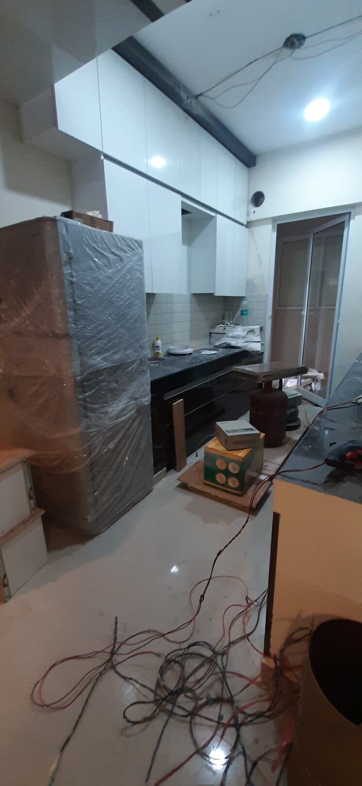 Kitchen, land-craft-golf-links-apartment-phase-2 3 Bedroom 1600 Sq.Ft. Apartment In Pandav Nagar Ghaziabad 9079802