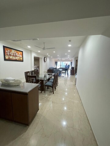 Building Lobby in 4 BHK Apartment at Raiaskaran Parthenon, Andheri West – for Rent
