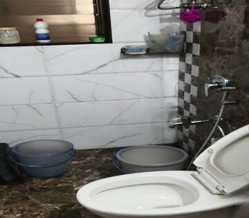 Bathroom in 3 BHK Apartment at Dadar East – for Rent