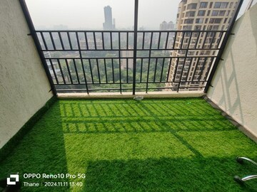 Balcony in 2 BHK Apartment at Shree Nandanvan homes, Kalwa – for Rent