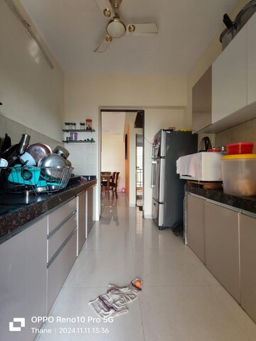 Kitchen in 2 BHK Apartment at Shree Nandanvan homes, Kalwa – for Rent