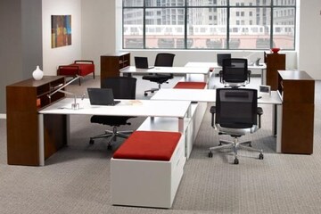 Team Area in  Office Space at Green Park Hadapsar, Hadapsar – for Rent